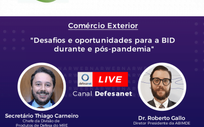 LIVE ABIMDE E MRE SOBRE OPORTUNIDADES DE EXPORTAÇÃO PARA A BID
