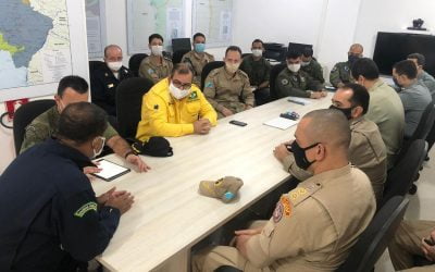 Força tarefa das Forças Armadas combatem incêndios no Pantanal