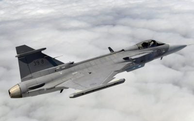 Saab revela novo míssil despistador para o Gripen