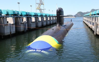 Submarino Riachuelo, construído pela ICN, passa em mais um teste