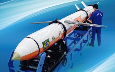 Míssil brasileiro de longo alcance fabricado pela Avibras está em fase final, diz ministro