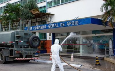 COMGAP recebe ação de desinfecção em combate ao novo Coronavírus