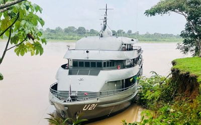 Navio de Assistência Hospitalar realiza atendimento no Amazonas