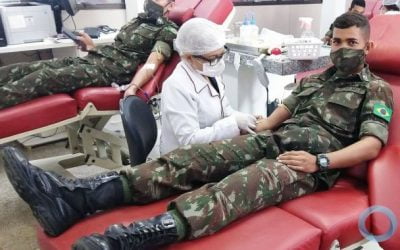 Campanha de doação de sangue do Exército Brasileiro registra mais de 37 mil doações em seis meses de ação