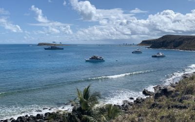 Navio-Patrulha “Guaratuba” realiza ações de Patrulha Naval na região de Abrolhos