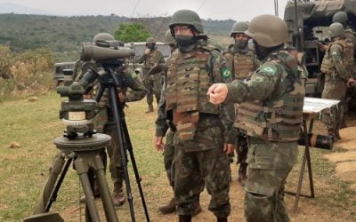 Comando da Força de Fuzileiros da Esquadra realiza Adestramento de Apoio de Fogo em Minas Gerais