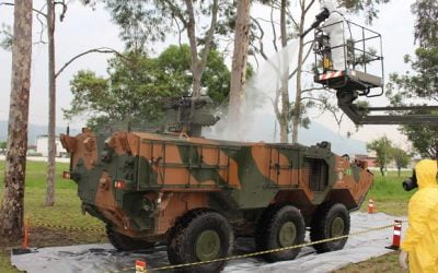 Companhia conclui adestramento de defesa química, biológica, radiológica e nuclear