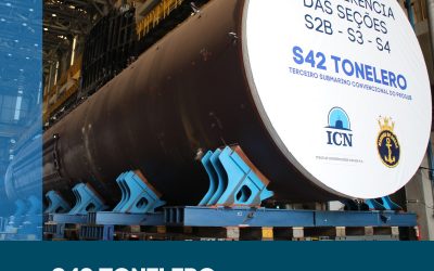 Novas seções do submarino Tonelero serão transportados pela ICN