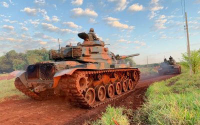 4ª Brigada de Cavalaria Mecanizada realiza adestramento de defesa externa