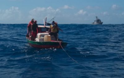 Navios-Patrulha “Grajaú” e “Graúna” realizam ações de inspeção naval no RN