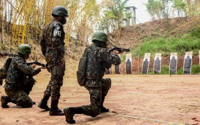Exército realiza adestramento para operações de garantia da Lei e da Ordem