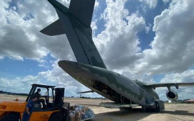 FAB transporta mais de 52 toneladas de carga para Macapá (AP)