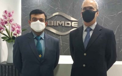 ABIMDE recebe adido militar da Índia no Brasil