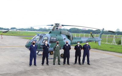 PAMA-SP conclui inspeção programada do helicóptero H-50