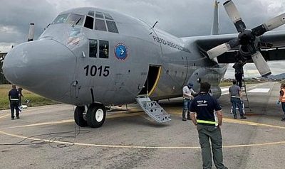 Avionics entrega Terceiro Hercules C-130 da Força Aérea Colombiana