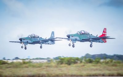 Esquadrão Joker completa 90 mil horas de voo com A-29 Super Tucano