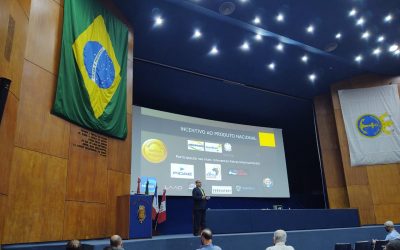 Presidente executivo da ABIMDE participa de palestra na Escola de Guerra Naval