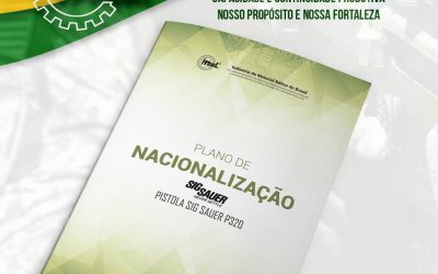 Parceria IMBEL Sig Sauer para nacionalização da Pistola P320 tem anuência do Exército Brasileiro