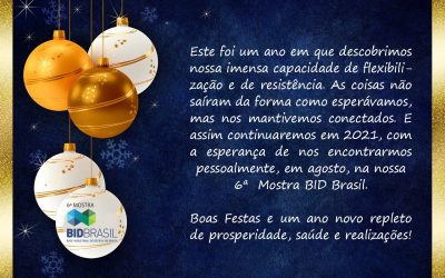 Mostra BID Brasil deseja boas festas!
