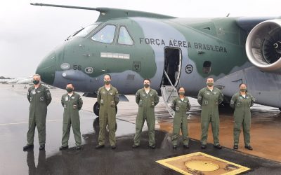 FAB recebe quarta aeronave KC-390 Millennium