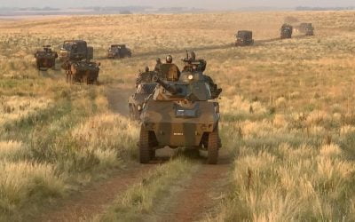 19º Regimento de Cavalaria Mecanizado adestra militares da Forsul