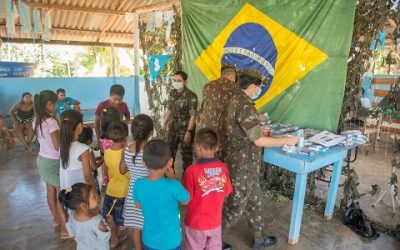 Exército realiza ação social em comunidade indígena no Amazonas