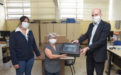 Lorena (SP) recebe kits de videolaringoscópio da Avibras