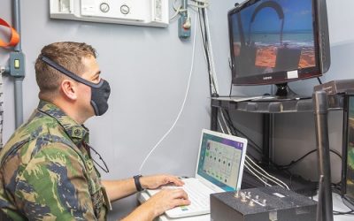 Força Aérea treina lançamento de mísseis em Parnamirim (RN)