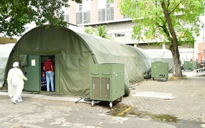 Módulos do H CMP permitem atender mais pacientes com a Covid-19