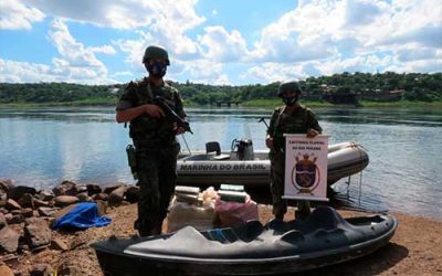 Capitania Fluvial do Rio Paraná realiza apreensão de drogas durante a Operação “Verão”