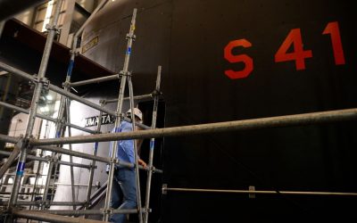 Submarino Humaitá, segundo da classe Riachuelo, vai ao mar no dia 11
