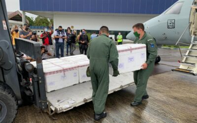 Forças Armadas concluem, com 24h de antecedência, distribuição da vacina