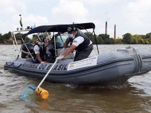 Comando do 4º Distrito Naval realiza mutirão de limpeza de praias, mar e rios em quatro estados brasileiros