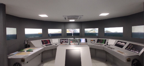 CASNAV inaugura novo Simulador de Passadiço na Escola Naval