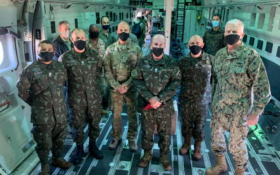 Comitiva acompanha exercício inédito do Exército nos EUA