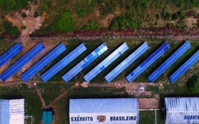 Exército inaugura sistema de energia renovável em pelotão de selva