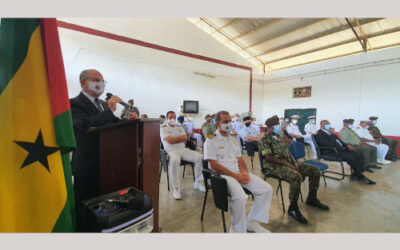 Marinha encerra 2º Curso de Especialização de Infantaria em São Tomé e Príncipe