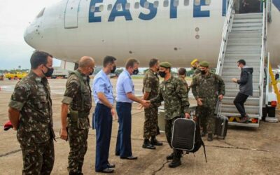 Base Aérea do Galeão recepciona militares do Exercício Culminating