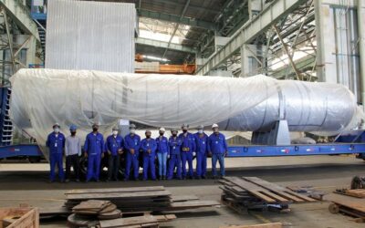 Nuclep encerrará este mês entrega de acumuladores para a Usina Nuclear Angra 3