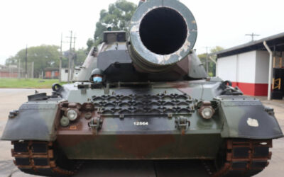 Regimento de carros de combate avalia prontidão de pelotão