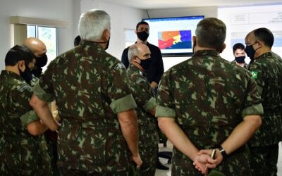Exercício para certificação de Força de Prontidão do Exército passa por jogo de guerra e entra na fase de simulação virtual