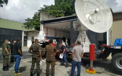 Omnisys e Exército realizam treinamento em operação de sistema de rastreio de engenhos em voos