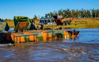 Tropas conhecem poderio da viatura Guarani em atividade