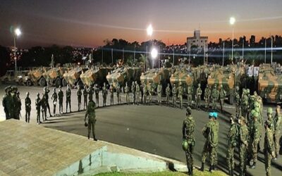 Centro de Operações de Paz participa de exercício básico