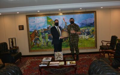 Presidente da ABIMDE se reúne com Comando do Exército para debater ações em prol da BIDS