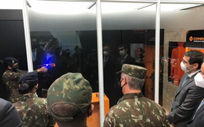 Aman inaugura sala de tecnologias não letais com apoio da Condor