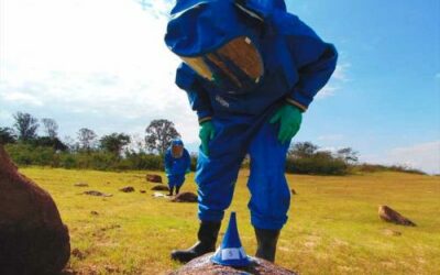 Batalhão de Defesa NBQR realiza adestramento nas instalações das Indústrias Nucleares do Brasil