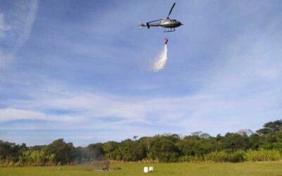 ERMCN realiza exercício de combate a incêndio florestal