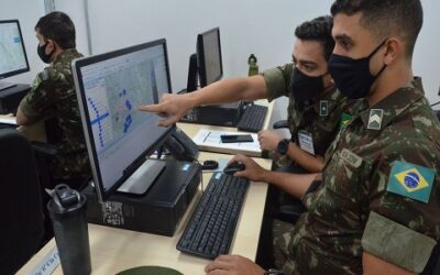 Brigada de Infantaria realiza treinamento por meio de jogo de guerra