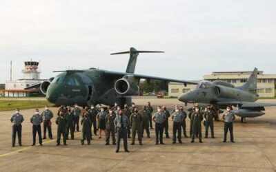 Base Aérea Naval de São Pedro da Aldeia recebe o KC-390 da FAB